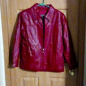 Kathy Ireland Leather Jacket